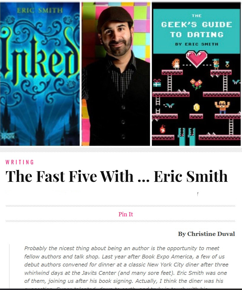 The Fast Five with… Eric Smith